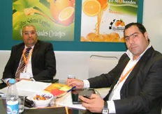 Marawan Karkoura(L) with Sultan Shahin, both Import and Export Manager of El Mohandes- Egypt
