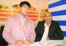 Magomed Mamedov (Sales Manager) and Alik Akhmedov (Branch Director) of Ruzi Fruit- Russia