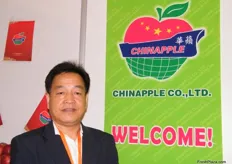Mr.Ali, Manager of CHINAPPLE Co., Ltd.