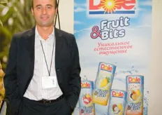 Mr.Omar Sebbane of Dole, sales director of Eastern, Middle East and African countries