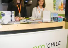 representatives of Chile Promotion Bureau (Chile Pavilion)