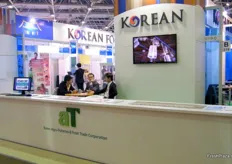 Korean Pavilion at the World Food Moscow