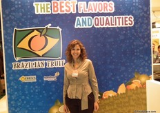 Luciana Pacheco of Ibraf Brazilian Fruit Institute.