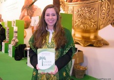 representative of Arabian dates.. 14 exhibitors were present during Fruit Logistica