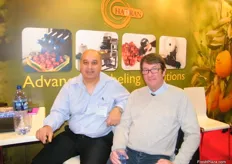 Yacov Bitton, director of Hadran-Israel with Mr. Herve Le Merce of New Pack