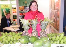 VP-Sales and Marketing of Raspina Tropical Fruits Philippines, Ms. Jocelyn Tago- Mallari