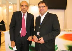 APEDA´s Director R.K Boyal with Sumit Saran of SCS Group(India)
