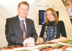 Jerzy Seweryn and Justyna Okolaska-Janiak of Consorfrut Polska (Poland)