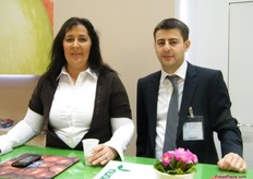 Julka Toskic (Director) with Milan Pavlovic (Logistics) of Delta Agrar- Serbia