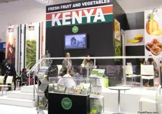 Kenyan stand in Fruit Logistica organized by HCDA (Horticultural Crops Development Authority)