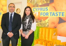 Petros Michaelides and Efi Athanasiodou of Embassy of the Republic of Cyrpus