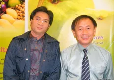 Sontpol and Chisiaim of National Bureau of Agricultural Commodity and Food Standards (ACFS- Thailand)