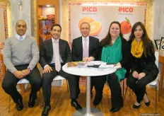 the PICO team of Egypt: Omar El- Naggar (Commercial & Bus. Development Manager), Hatem ElEzzawy (Operations Dir.); Alaa Diab (Managing Director); Heike Hangenguth (PICO Rep., Europe Region) and Shereen Serry (Export Sales Specialist)