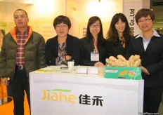 the Weifang Jiafu Import and Export- China: Pan; Jenny Zhang (Vice GM); Helen Tsai, Tina Zhang and Olivia Guo (managers)