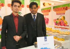 Naveed Anwar(export manager) and Zohaib Sheikh of Imtiaz Enterprises- Pakistan