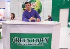 Gahramanli Mubariz, import manager, Green Town- Russia