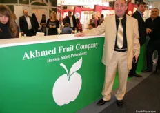 Asif Jafarov, import manager, Akhmed Fruit Co. (Russia)