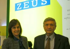 Joy and George Kroussaniotakis of Zeus-UK sales