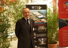 Bernard Houillier, President of Reefer Terminal Sete, who have just marked the opening of a new fruit terminal.