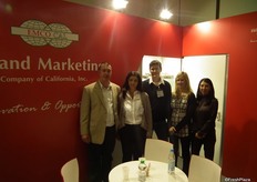 Jose Jon Garcia Allen,Mamen Sanchez, Johnny Loff and hostesses of Elkland Marketing, who operate internationally, with a strong focus on the Meditteranean region, from their offices in California.