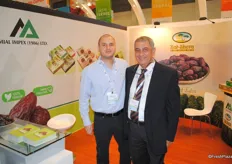 Moshe Karako and Samuel Levi from Mial Impex, a grower of Israeli dates.