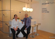 Andy Swersky and Amnon Sandman from Stepac a subsidiary of DS Smith Plastics, who can provide also packaging and other solutions.