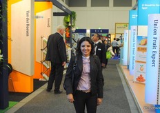Diana Sajami from FCE Export, a Peruvian exporter.