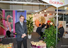 Michel Alfonso from Soldive, a French company specialised in melons.