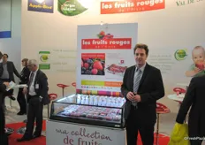 Stéphane Decourcelle from Les Fruits Rouges de l'Aisne. A company specialised in berries.