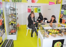 Virginie Soula from Albafruit, a French exporter.