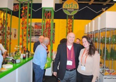 Avi Kadan (on the left) and a colleague from Ada Fresh.