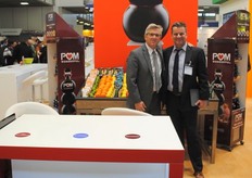 Gerhard Leodolter (on the right) with his colleague from POM Wonderful.
