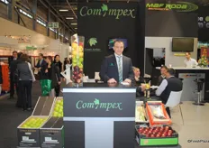 Eric Guasch from Comimpex a French exporter of apples.