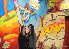 Sofia Pizzo and Emilie Sauzon from Joya apples