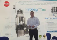 Andre Tombult was Fruit Logistica for the first time with a new packing machine the tna 314.