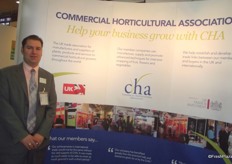 For the first time at Fruit Logistica there was a pavilion devoted to the UK companies. It came about through the hard work and cooperation of various industry groups in the UK. Stuart Booker(photo)from the CHA has played a big part in this major achievement.