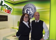 Amy Quant and Anthony Gardiner were present with the tean from G's.