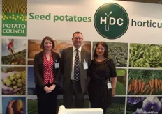 HDC and Potato Council were also part of the UK pavilion, Dr Triona Davey from SASA, Robert Burns, Head of Seeds and Export and Sophie Lock, Seed and Export Executive, both from the Potato Council.