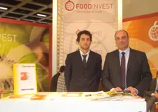 Francesco Imberti and Alessandro Gregorini at the FoodInvest stand.