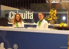The ladies at the Chiquita stand.