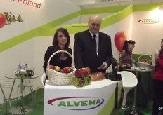 Robert Monarski and Agnes at Alvena.