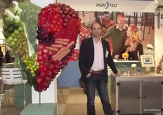 Ed Westerweele Director of Holland Innovations at the Perftec stand.