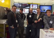 The team at Weco: Eric Horner, VP, Bob Williamson, Josh Gray, Dominic D'Amore and Johann Rosenow.