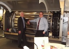 Robert Henderson, Monsur Machine and Rune Sars at the Formit stand.