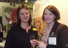 Sophie Lock, Seed & Export Executive at the Potato Council with Triona Davey Potato Export Liaison at SASA.