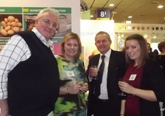 The team from FreshPod were also enjoying the UK reception: Mike Brown, Valerie Watson-Brown, Richard Greenacre and Faye Bullard.