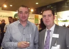 Andy Judd from Horifeeds with Stuart Booker CHA.