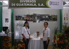 Jocelyn Obregón and Carmelina Bol of Diversos de Guatemala, S.A. They help small and medium growers in Central America achieve the standards necessary to export their products.