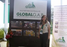 Irene Eduardo of Agrequima, an organization that offers training to Guatemalan growers who wish to earn the certifications necessary to export their produce.