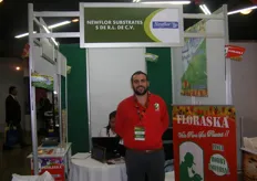José Manuel Fernandez of Newflor Substrates S de R.L. de C.V. With a wide presence in Mexico and Latin America, they specialize in peat moss and other growing substrates.